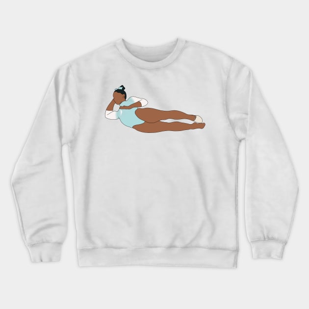 Jordan Chiles 2022 USAG Nationals Crewneck Sweatshirt by Coach Alainne Designs